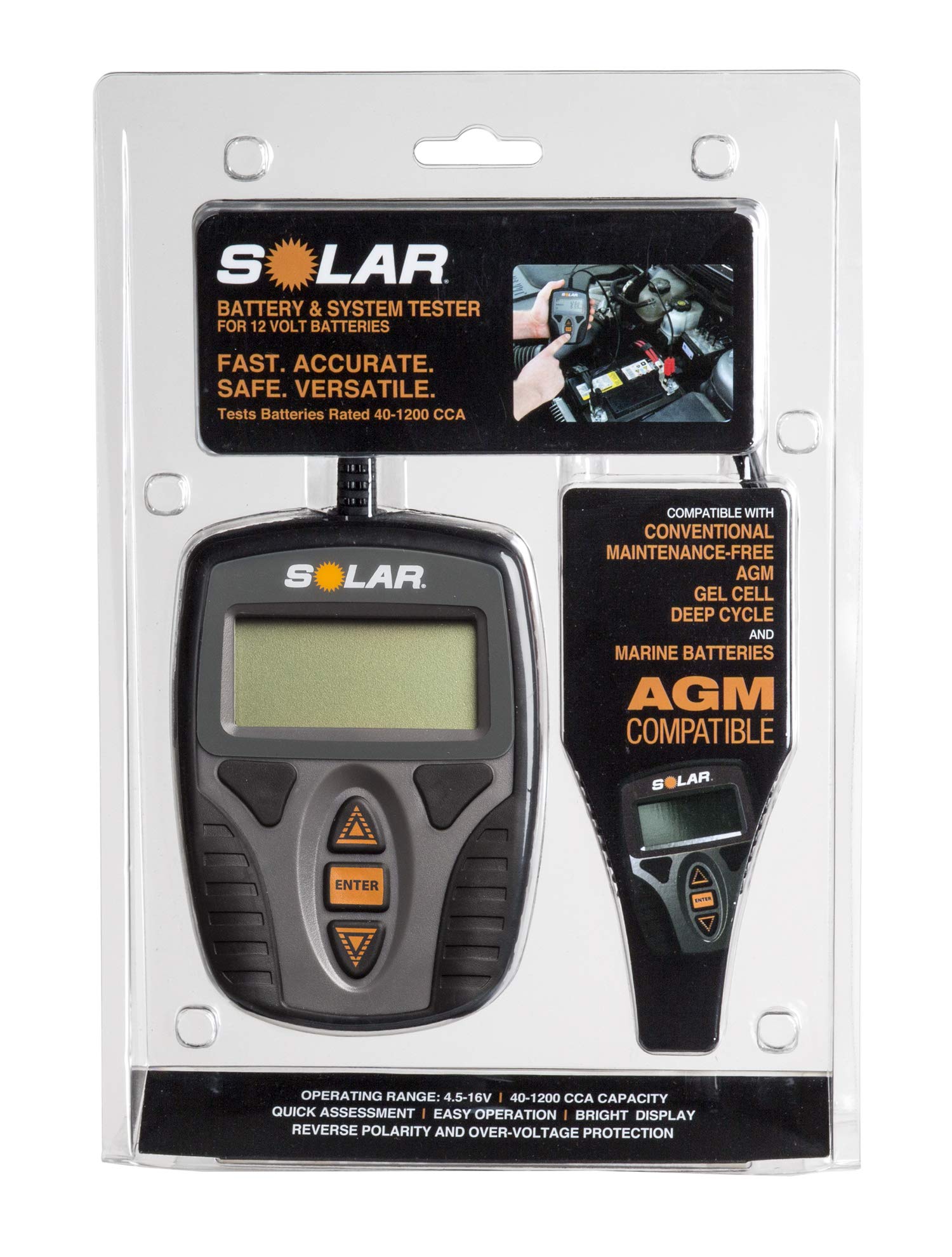 Solar Digital Battery & System Tester BA7