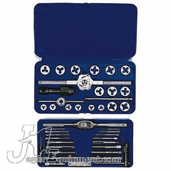 Hanson 41pc Fractional Tap and Die Set 24606