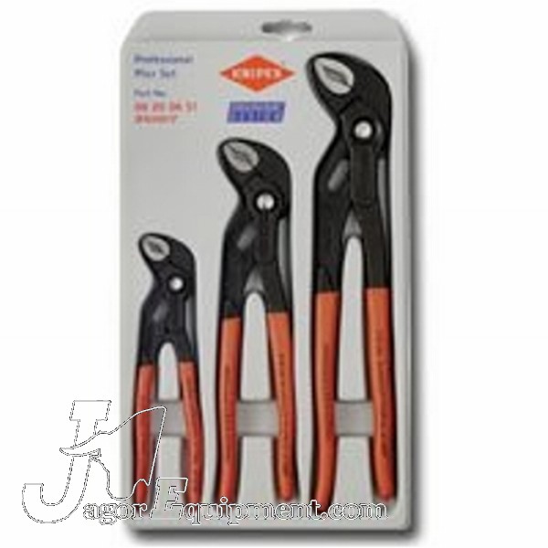 Knipex 3pc Cobra Plier Set 3X87