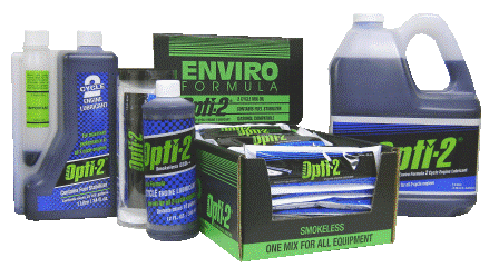 Opti 2 Cycle Fuel Mix Oil Enviro Formula 1.8oz Pouch 6pk